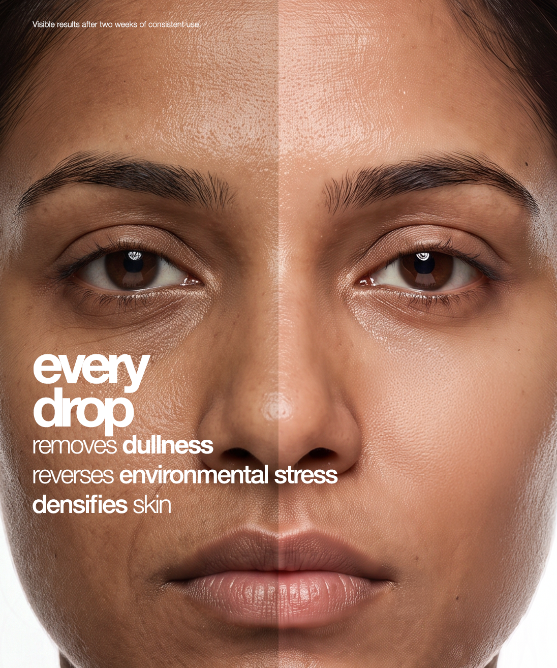 The Skin Front INDEPTH Day Serum with Marine Exosomes for collagen and elasticity