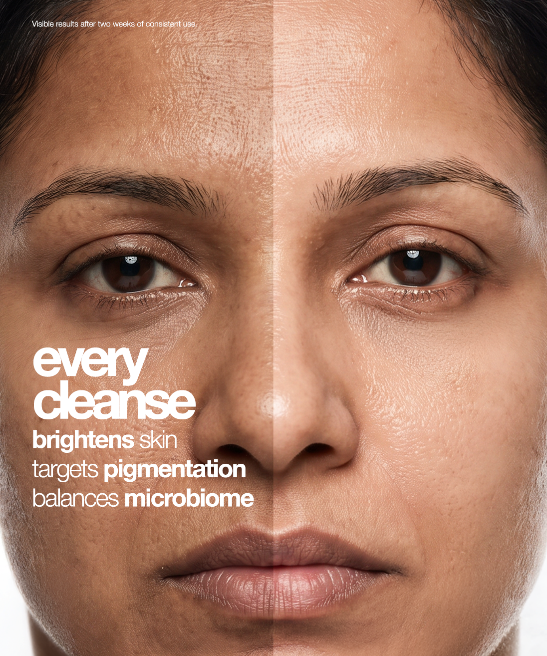 The Skin Front INDEPTH Facewash with Brighlette for cleansing and brightening