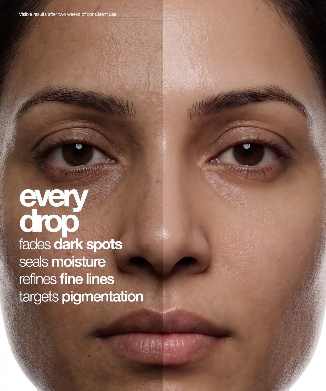 The Skin Front INDEPTH Night Serum with Tyrostat for overnight skin renewal